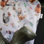 L'ATELIER DES 2 FRISÉES | Protège Siège de Voiture - Petites poules frileuses
