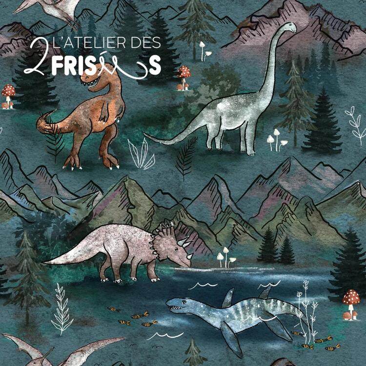 L'ATELIER DES 2 FRISÉES | Protège Siège de Voiture - Préhistoire