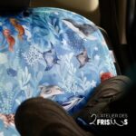 L'ATELIER DES 2 FRISÉES | Protège Siège de Voiture - Sous l'océan