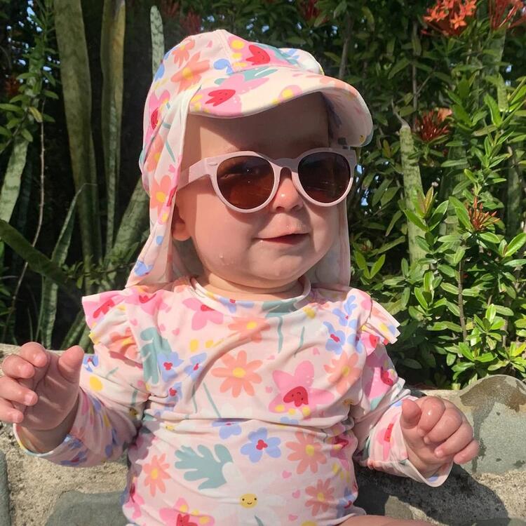 RO-SHAM-BO | Lunette Polarisée pour 2-4 ans - Vieux rose