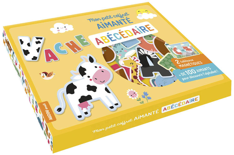 AUZOU | Mon Petit Coffret Aimanté - Abécédaire