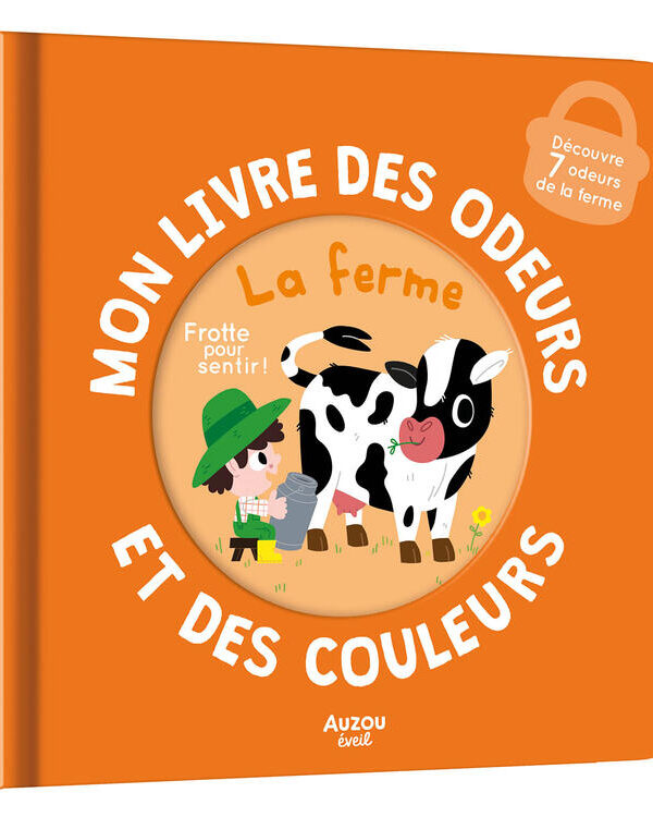 AUZOU | Mon Livre des Odeurs et des Couleurs - La ferme