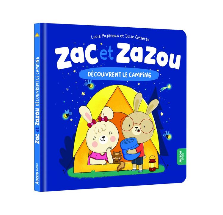 AUZOU | Zac et Zazou - Découvrent le camping