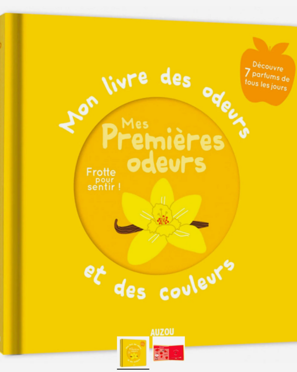 AUZOU | Mon Livre des Odeurs et des Couleurs - Mes premières odeurs