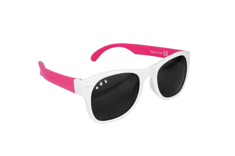 RO-SHAM-BO | Lunette Polarisée pour 5 ans et plus - Blanc & rose
