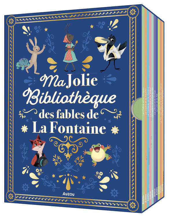 AUZOU | Ma Jolie Bibliothèque - Des fables de la fontaine