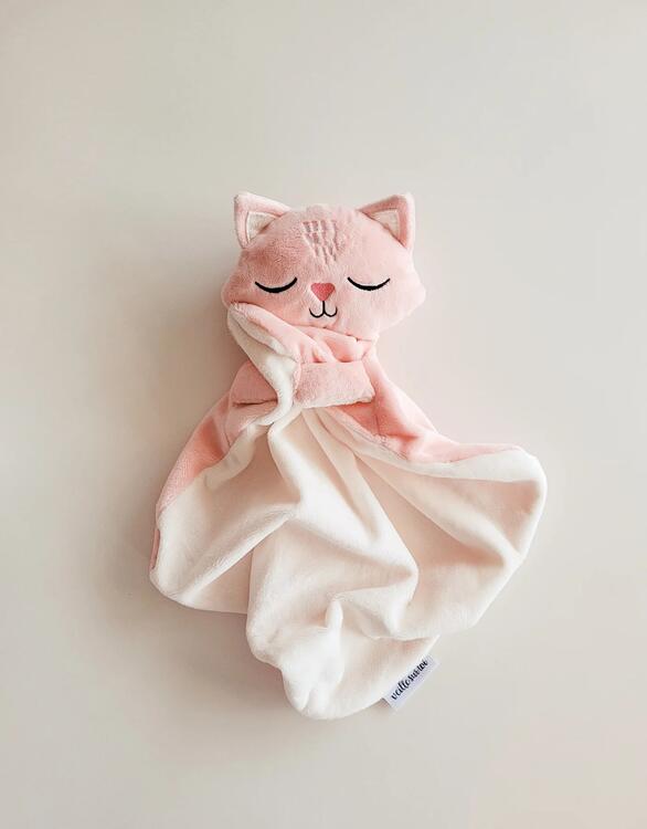 VEILLE SUR TOI | Doudou Chatte - Charlotte endormie
