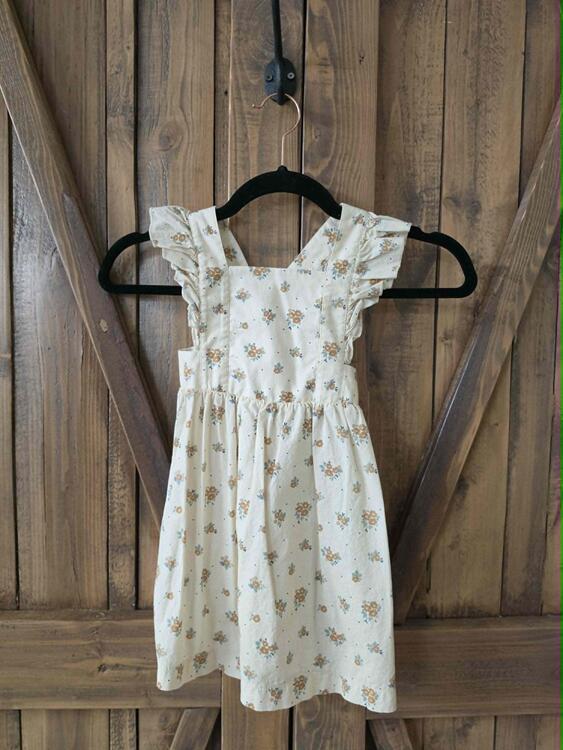 LES PETITES NATURES | Robe Fleuri (Small - 2/3 ans)