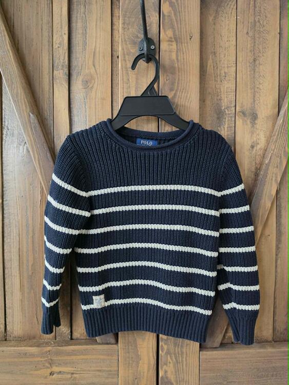 RALPH LAUREN | Tricot à rayure (6 ans)