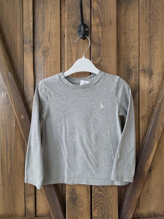 RALPH LAUREN | Chandail gris (4 ans)