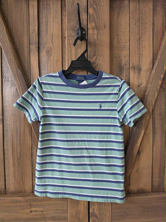 RALPH LAUREN | T-shirt à rayures (7 ans)