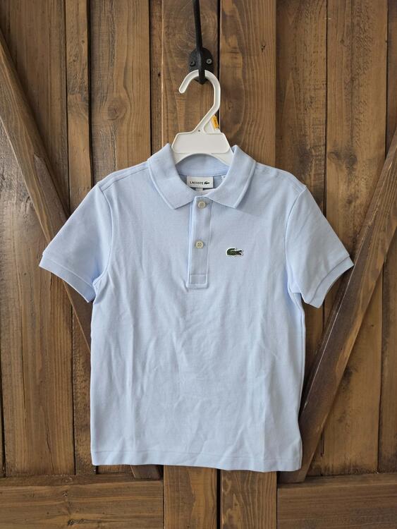 LACOSTE | T-shirt polo - bleu pâle (6ans)