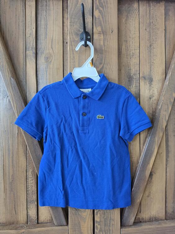 LACOSTE | T-shirt polo - bleu (6ans)