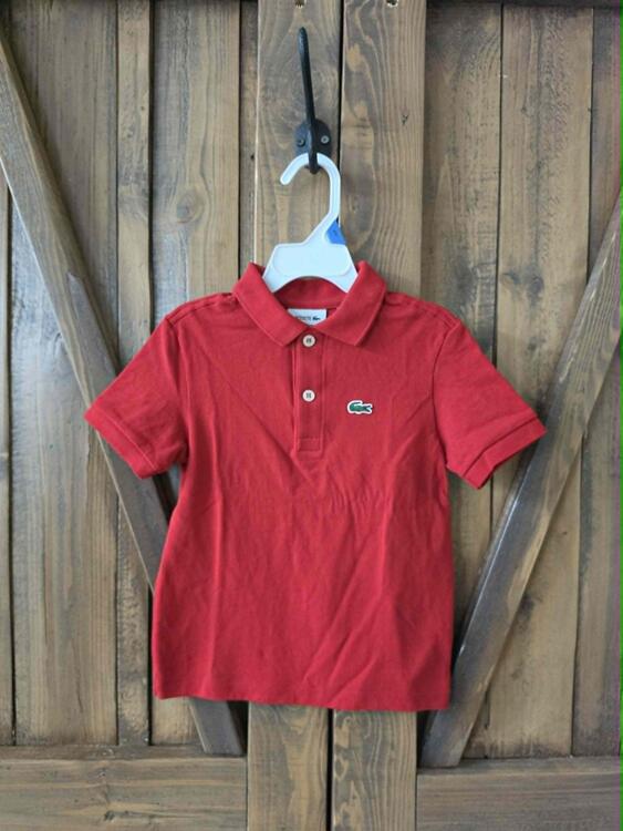 LACOSTE | T-shirt polo - rouge (6ans)