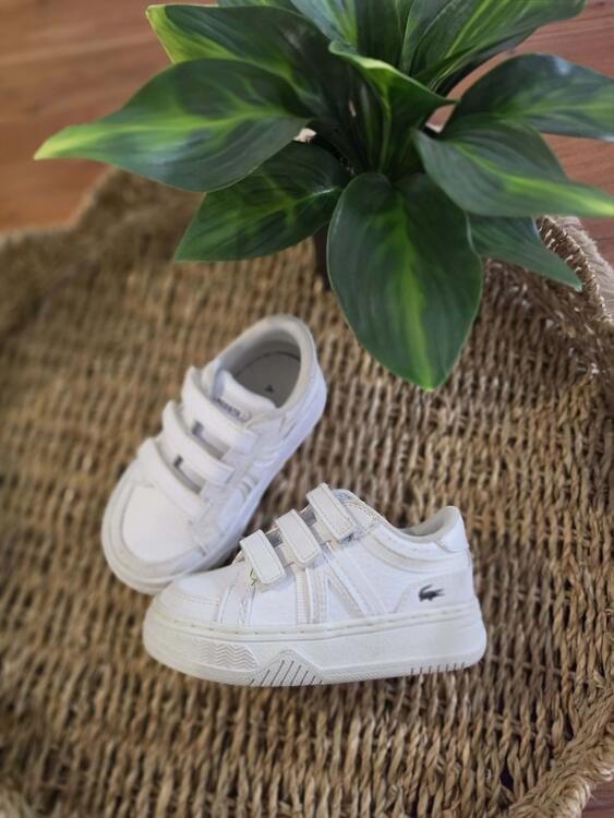 LACOSTE | Chaussure en cuir Carnaby - bébé (gr 5)