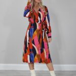 PART TWO | Robe Portefeuille Imprimée Multi (Small)