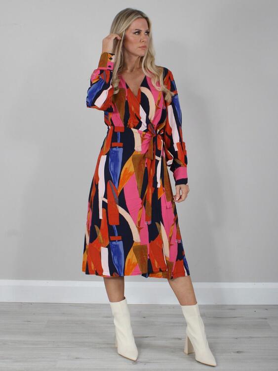 PART TWO | Robe Portefeuille Imprimée Multi (Small)