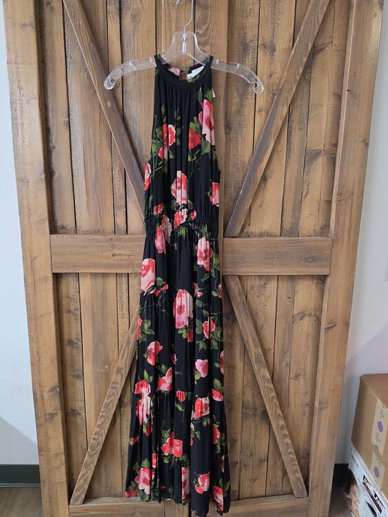 WILFRED | Robe longue fleuri (Xsmall)