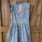 KATE SPADE | Robe en jean sans manches texturée (Xsmall) *Neuf