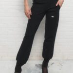 JOELLE COLLECTION | Pantalon noir à coupe semi-ajusté (Xsmall)