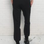 JOELLE COLLECTION | Pantalon noir à coupe semi-ajusté (Xsmall)
