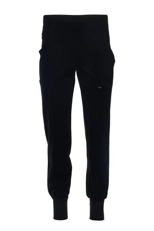 JOELLE COLLECTION | Pantalon noir à coupe semi-ajusté (Xsmall)
