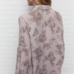 JOELLE COLLECTION | Blouse rose à imprimé floral - marcelle (Xsmall)