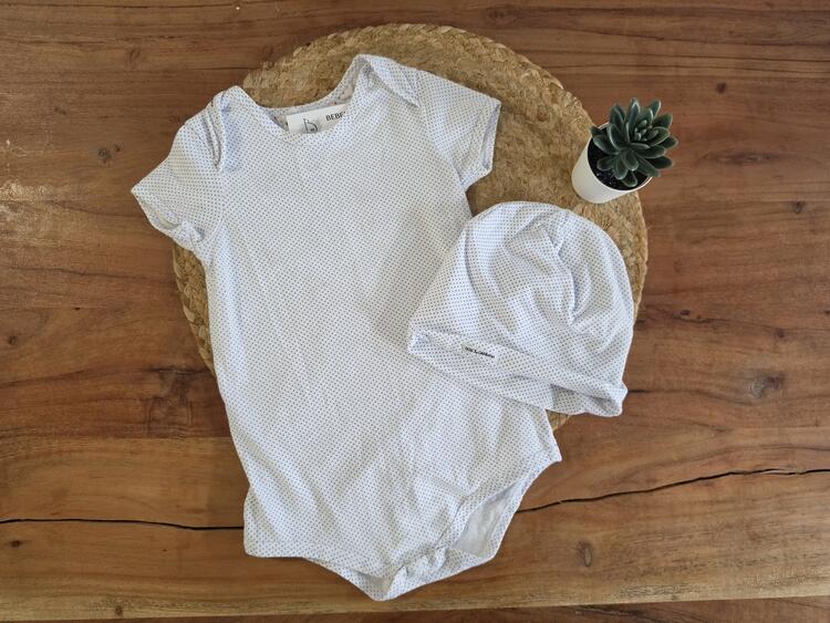 DOLCE CABBANA | Cache couche et bonnet (12-18 mois)