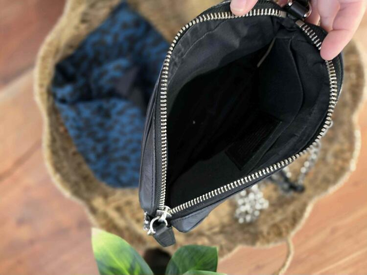 COACH | Sac à main en cuir noir