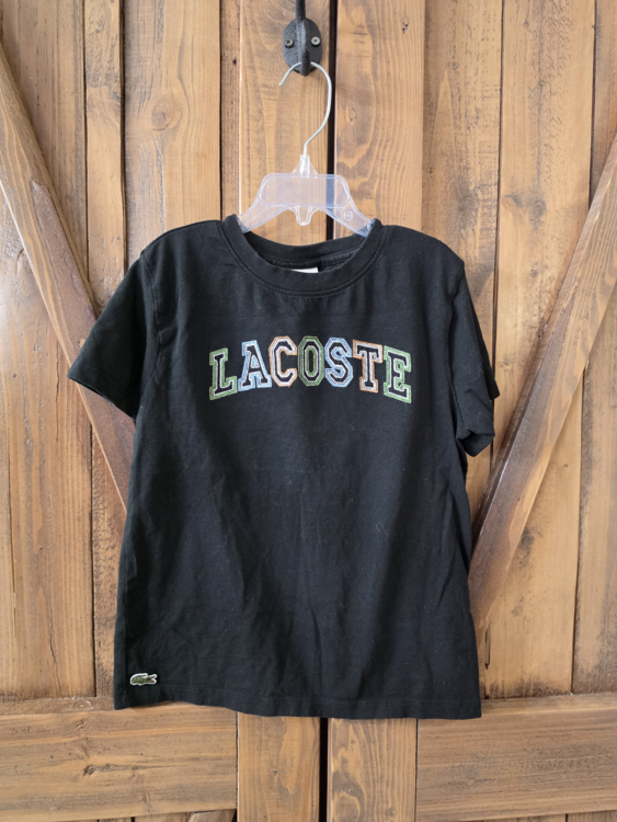 LACOSTE | T-shirt noir (10 ans)