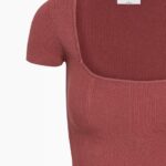 BABATON | Robe en tricot à col carré (Small)