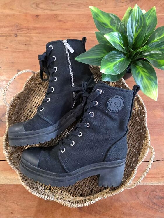 MICHAEL KORS | Bottes Corey Combat - Noir (gr.9)