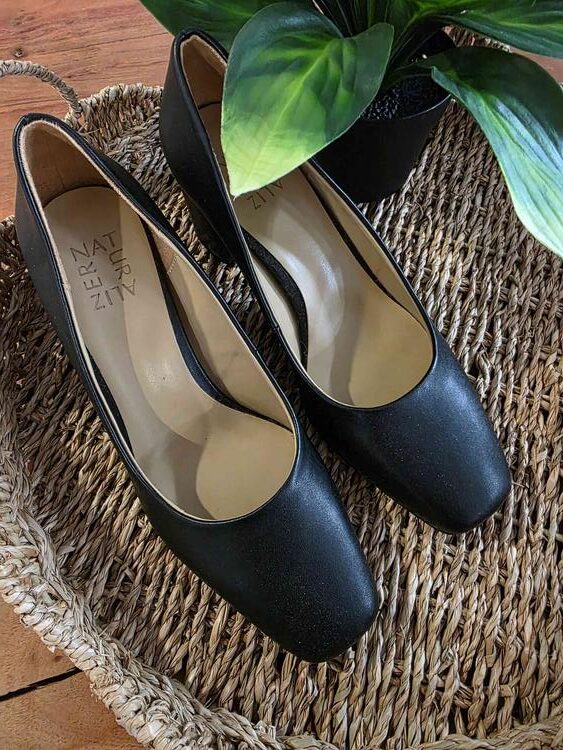 NATURALIZER | Souliers à Talons Haut 2,5" - Noir (gr.7)