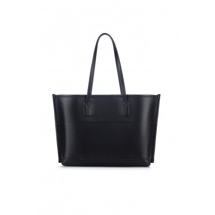 LAMBERT | Le Daniela - Sac fourre-tout en cuir vegan - Noir