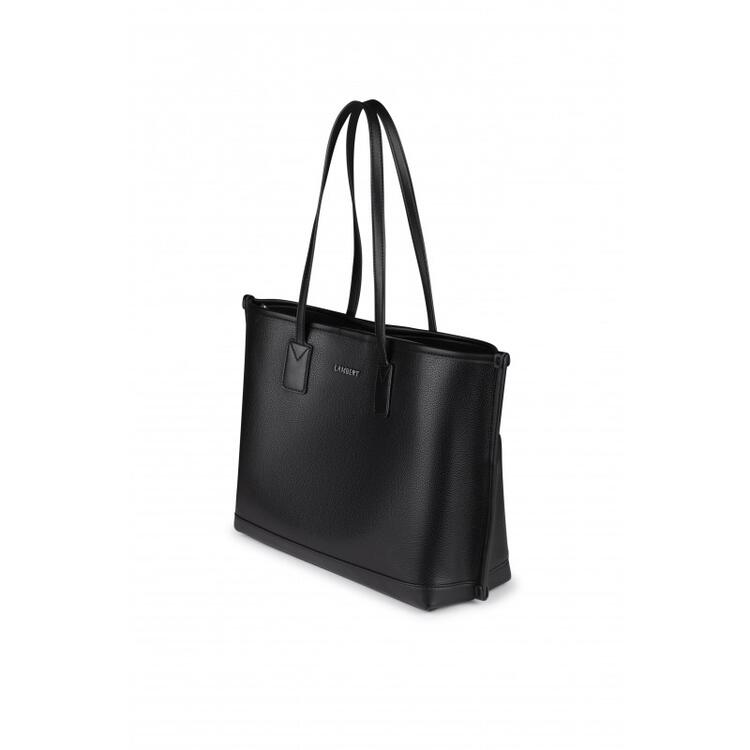 LAMBERT | Le Daniela - Sac fourre-tout en cuir vegan - Noir