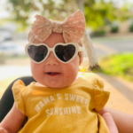 RO-SHAM-BO | Lunette Polarisée pour 0-2 ans - Coeur turquoise